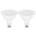 2 Pack Led Par38 18w 120v Etl 180w Replacement E26 Dimmable 5000k Daylight. Fixed Price $20.95.