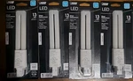 Feit Electric 13-watt Equivalent Pl Horizontal Cflni Plug-in Gx23 B (4pk). Fixed Price $29.99.