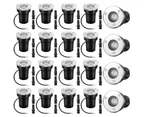 Retisee 16 Pcs 1w Led Well Lights Low Voltage With 32 Connectors,. Fixed Price $49.99.