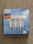 (3-pk) Philips Led 65-watt Br30 Indoor Recessed Can Downlight Light Bulb Frosted. Fixed Price $13.95.