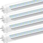 Jesled T8 Led 4ft Type A+b Light Bulbs, 24w(65w Equivalent), 3200lm, 6000k, Plug. Fixed Price $79.71.