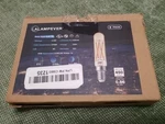 Alampever 5.5w 60w Equiv Dimmable Amber T6 Led Bulbs E12 Candelabra Base. Fixed Price $12.00.