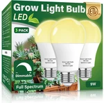 Wiyifada 3 Pack Full Spectrum Grow Light Bulbs,a19 Lights For Indoor Plants. Fixed Price $18.95.