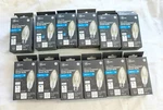 12 Pc Ge Cledbc6ldgf-ot Led Candelabra Base Direct Connect Smart Bulbs - Unused. Fixed Price $95.00.