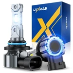 Laxmas 9005 Bulbs 28,000lm Brightness Fog Light, 6500k Wider Vision Cool Whit.... Fixed Price $18.42.