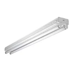Metalux Fluorescent Light Fixture 4ft Strip 2 Lamp T12 40w Shop Garage Lighting. Fixed Price $86.99.