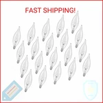Colwatt 20-pack Candelabra Light Bulbs 40w Warm White 2500k, 380 Lumen Candle Ch. Fixed Price $28.40.