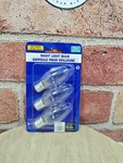 Night Light Bulbs Soft White 7w Clear C7 20 Lumens 120 Volt 3 Bulb Pack New. Fixed Price $7.96.