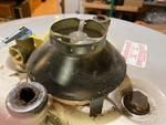 3" Exhaust Adapter From Water Heater Natural Gas Ge Sg50t12aa01 40,000 Btu. Fixed Price $10.00.
