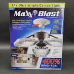 New Maxx Blast Led Garage Light 3700 Lumen Ultra Bright Screws Into Socket. Fixed Price $18.04.
