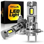 M5s H7 Led Bulb 40000lm 900% Brightness, 6500k Cool White Light, 1:1 Size No .... Fixed Price $52.82.