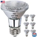 H&z Par20 Led Bulbs 6pk, 50w 120v Dimmable E26 3000k Warm White Flood Light. Fixed Price $40.35.