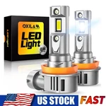 Oxilam H11 H8 Led Headlight Kit Low Beam Bulbs Super Bright 6500k White 60000lm. Fixed Price $26.59.