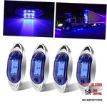 Biqing 4pcs 1.8 Inch Led Side Marker Lights,6led Trailer Lights Blue. Fixed Price $31.87.