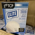 Tcp Elite Series 5w 40w Replacement Light Bulb Dimmable Led5g25d27kf. Fixed Price $8.99.