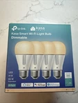 Tp-link Kasa Kl110p4 Smart Wi-fi Led Light Bulb A19 Dimmable 60w 800lm 4-pack. Fixed Price $17.00.
