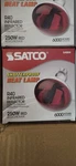 Satco S4884 250 Watt R40 Red Heat Lamp Bulbs. Fixed Price $12.99.