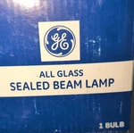 Ge All Glass Sealed Beam Lamp 35par36/wfl/h 12v 35w Mpn. Fixed Price $19.47.