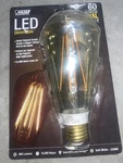 Feit Electric 60-watt Dimmable Led Vintage Style Light Bulb Soft White 2100k. Fixed Price $19.00.