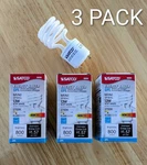 3 Pack Satco S8203 13w 2 Pin Gu24 Base Mini Spiral Cfl Light Bulb Soft White. Fixed Price $23.99.