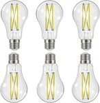 Satco S12415 - 8 Watt Led A19 Dimmable Light Bulbs 3000k 120 Volt (6 Pack). Fixed Price $26.73.