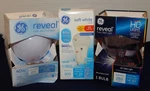 Ge Reveal 3 Different Assorted Bulbs New In Boxes 40watt 48694, 48695, 44782 Led. Fixed Price $17.50.