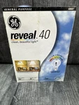 Ge Reveal 40 Watt Light Bulbs Pack Of 4 Rare. Fixed Price $49.99.