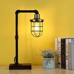 Conca Steampunk Table Lamp, Industrial Lamp,e26 Base Rustic Edison Ligh.... Fixed Price $51.50.