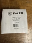 Halco C7blu/fc/led Nib Lot Of 25 C7 Led Faceted Candelabra Base Bulbs See Pics. Fixed Price $25.00.