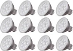 Satco S9491 - 6.5w Mr16 Led Bulbs 12 Volt- Gu5.3 Base 25 Deg Beam (12 Pack). Fixed Price $85.86.