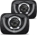 Hwstar 2025 2000% Bright 5x7 7x6 H6054 Led Headlights Compatible W/jeep Black. Fixed Price $244.14.