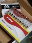 10 Pack S6987 Satco X5t3.25 Xenon Clear Miniatures Festoon Lamps. Fixed Price $49.99.