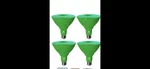 Bluex Bulbs Par38 18w Led Green Dimmable Light Bulb 120w Equivalent 1-4 Pack. Fixed Price $22.99.