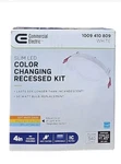 Commercial Electric 4 In. Led Slim 3 Cct Canless White. Fixed Price $9.99.