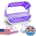 Uv Light For Resin 48w Large Double-sided Curing Lamp, 360 Shadow-free Cur. Fixed Price $65.73.