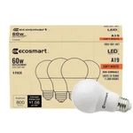 Ecosmart 60-watt Equivalent A19 Non-dimmable Led Light Bulb Soft White (4-pack). Fixed Price $12.50.