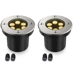 Jesled Outdoor Landscape Lights, 6w Led In Ground Well 12v 24v 3000k .... Fixed Price $27.91.