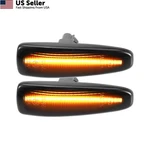 A Absopro Led Side Marker Light 8351a001 Front Turn 3.31"x1.02"x1.97", Black. Fixed Price $29.31.