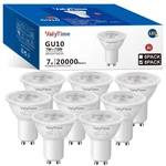 Valytime Gu10 Led Bulbs 7w (50w-75w Equivalent) Track Recessed Warm White. Fixed Price $37.38.