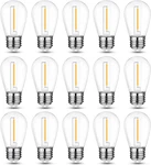 Led String Light Bulbs,shatterproof Outdoor S14 Replacement Bulb,wa. Fixed Price $17.53.