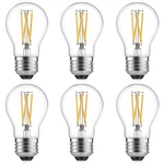 Gozelux A15 Led Bulbs - Vintage Edison Bulbs, Dimmable, Clear Glass, E26 Medi.... Fixed Price $22.34.