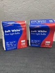 2-new 4-pack 100 Watt Soft White Light Bulbs America's Choice. Fixed Price $39.99.