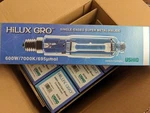 Ushio Hilux Gro Mh Blue 600w Metal Halide Hortilux Light Lamp Bulb. Box Of 6. Fixed Price $240.00.