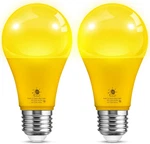 L Lohas Led Dusk To Dawn Bug Light Bulb Outdoor, A19 Yellow Bulbs,. Fixed Price $19.47.
