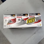 Philips 90w Halogen Flood Light Bulbs 3 Pack Indoor/outdoor Par38 Tested. Fixed Price $24.99.