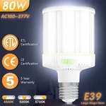80w Led Corn Bulb Light Equivalent 250w Mh/hps Warehouse Parking Lot E39. Fixed Price $48.00.