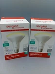 2x Sengled Smart Bulbs, Wifi Flood Lights, Soft White Br30 Led Bulb. Fixed Price $19.99.