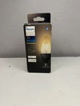 Philips Hue 25w Equivalent-candle-shaped Filament Led Smart Bulb-white Light-e12. Fixed Price $22.39.