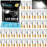 Alopee 30-pack Mini 194 Led Light Bulb White Acrylic T10 Wedge. Fixed Price $21.99.