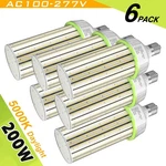 Kukuppo (6pack) 200w E39 Led Corn Light Bulbs Garage Warehouse Backyard Street. Fixed Price $451.20.